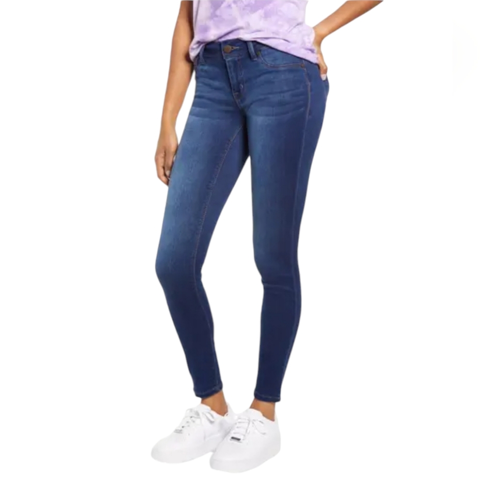 1822 Denim Wynter Low Rise Butter Skinny Jeans Indigo|Size 8